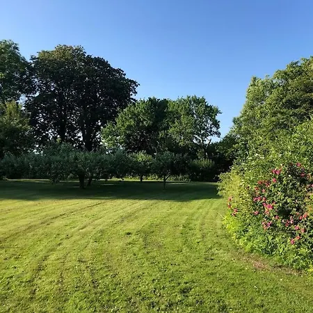 With Big Garden On Danish Countryside