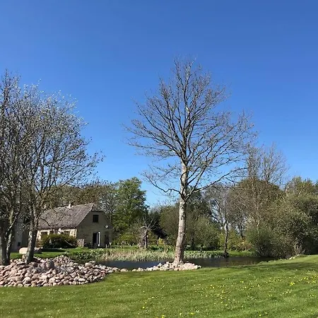 With Big Garden On Danish Countryside *